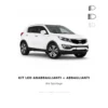 Kit Lampadine LED 6000K Luce Bianca Anabbaglianti + Abbaglianti per Kia Sportage 2010-2014 - 2 Anni di Garanzia