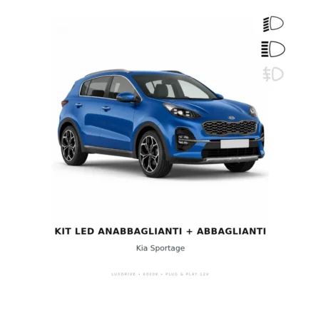 Anabbaglianti + Abbaglianti KIA Sportage IV (QL, QLE)