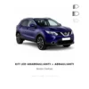 Kit Lampadine LED 6000K Luce Bianca Anabbaglianti + Abbaglianti per Nissan Qashqai 2013-2017 - 2 Anni di Garanzia