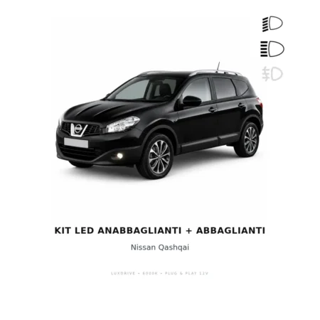 Anabbaglianti + Abbaglianti Nissan Qashqai II Closed Off-Road Vehicle (J11, J11)