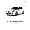 Kit Lampadine LED 6000K Luce Bianca Anabbaglianti per Alfa Romeo Giulietta 2010-2025 - 2 Anni di Garanzia