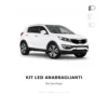 Kit Lampadine LED 6000K Luce Bianca Anabbaglianti per Kia Sportage 2010-2014 - 2 Anni di Garanzia