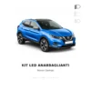 Kit Lampadine LED 6000K Luce Bianca Anabbaglianti per Nissan Qashqai 2017-2021 - 2 Anni di Garanzia