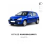 Kit Lampadine LED 6000K Luce Bianca Anabbaglianti per Renault Clio 2001-2005 - 2 Anni di Garanzia