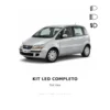 Kit Lampadine LED 6000K Luce Bianca Completo per Fiat Idea 2003+ - 2 Anni di Garanzia