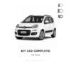 Kit Lampadine LED 6000K Luce Bianca Completo per Fiat Panda 2012-2025 - 2 Anni di Garanzia