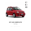 Kit Lampadine LED 6000K Luce Bianca Completo per Fiat Panda 2003-2012 - 2 Anni di Garanzia