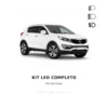Kit LED Completo Kia Sportage — LUXDRIVE 6000K Plug & Play