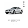 Kit Lampadine LED 6000K Luce Bianca Completo per Mercedes Slk 171 2004-2008 - 2 Anni di Garanzia