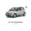 Kit Lampadine LED 6000K Luce Bianca Fendinebbia per Fiat Idea 2003+ - 2 Anni di Garanzia