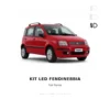 Kit Lampadine LED 6000K Luce Bianca Fendinebbia per Fiat Panda 2003-2012 - 2 Anni di Garanzia