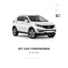 Kit Lampadine LED 6000K Luce Bianca Fendinebbia per Kia Sportage 2014-2015 - 2 Anni di Garanzia