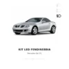 Kit Lampadine LED 6000K Luce Bianca Fendinebbia per Mercedes Slk 171 2004-2008 - 2 Anni di Garanzia