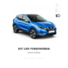 Kit Lampadine LED 6000K Luce Bianca Fendinebbia per Nissan Qashqai 2017-2021 - 2 Anni di Garanzia
