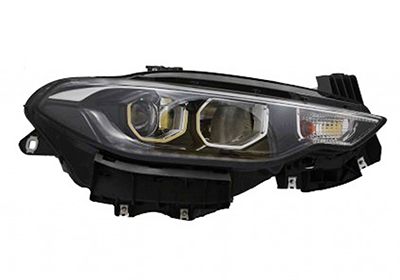 Faro Anteriore Destro Fiat Tipo 2015+ – Con Luce Diurna A Led, Centralina Inclusa, Cornice Cromata