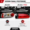 Portabici da gancio traino SUSA PRO FARAD 2 bici – foto 10