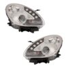 Coppia Fari Anteriori Destro + Sinistro Alfa Romeo Giulietta 2010+ – Parabola Cromata A LED Con Motore, originale 50520227