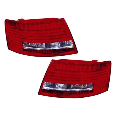 Coppia Fanali Posteriori Destro + Sinistro Audi A6 2004-2006 - Berlina – A Led
