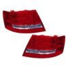 Coppia Fanali Posteriori Destro + Sinistro Audi A6 2004-2006 – Berlina – Bc/Rosso, originale 4F5945096D, 4F5945095D