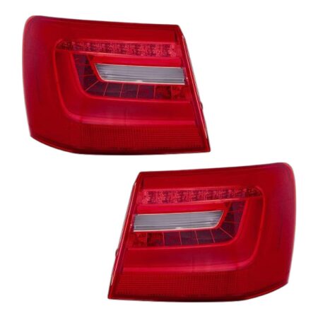 Coppia Fanali Posteriori Destro + Sinistro Audi A6 2011+ - Station Wagon – A Led