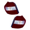 Coppia Fanali Posteriori Destro + Sinistro BMW Serie 1 2004-2006 – Bianco-Rosso, originale 6 924 502, 63 21 6 924 502
