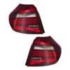 Coppia Fanali Posteriori Destro + Sinistro BMW Serie 1 2007+ – Fondo Scuro, originale 63210432622, 63210432621