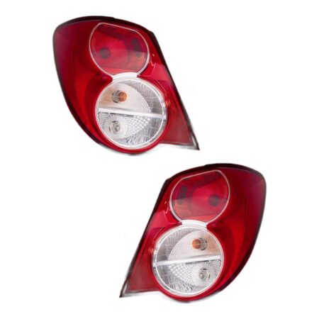 Coppia Fanali Posteriori Destro + Sinistro Chevrolet Aveo 2011+, originale 96330976, 96830976