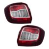 Coppia Fanali Posteriori Destro + Sinistro Dacia Sandero 2012-2016 – Modello Stepway Fondo Scuro, originale 265500465R
