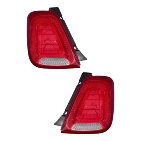 Coppia Fanali Posteriori Destro + Sinistro FIAT 500 2015+ – Versione 1, originale 52007422, 52007424