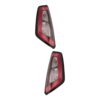 Paar Rückleuchten Rechts + Links FIAT Grande Punto 2012+ – Modell Evo Innenkante Schwarz Mit Led Schraubverbindung