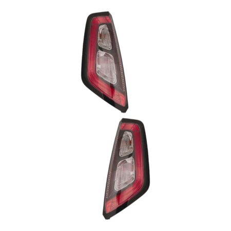 Coppia Fanali Posteriori Destro + Sinistro FIAT Punto Evo 2009+ – Originali Magneti Marelli Cornice Nera con Portalampada