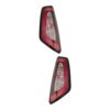 Coppia Fanali Posteriori Destro + Sinistro FIAT Grande Punto Evo Bordo Interno Rosso A Led, originale 51849739, 51888059