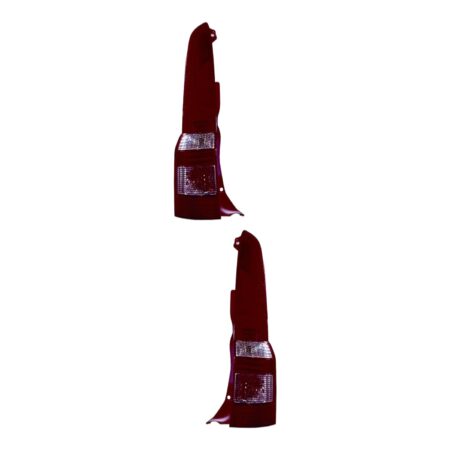 Coppia Fanali Posteriori Destro + Sinistro FIAT Nuova Panda 2003 Corpo Interno Rosso, originale 51705458, 51705459