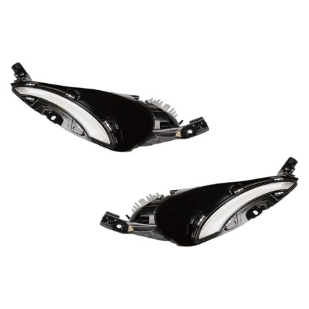 Coppia Fanalini Destro + Sinistro FIAT 500E 2018+ – Superiore C/Luce Diurna A Led (Versione Per Faro Alogeno), originale