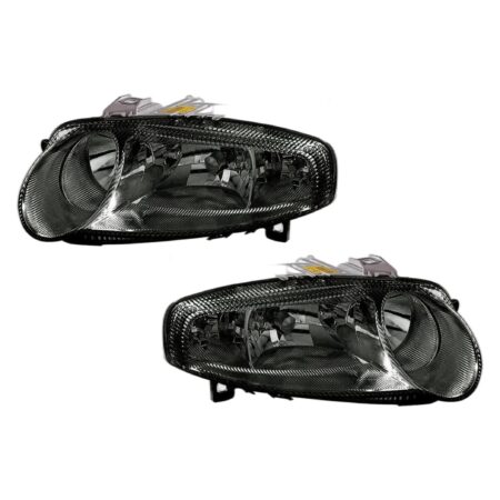 Coppia Fari Anteriori Destro + Sinistro Alfa Romeo 147 – Parabola Nera, originale 60698931, 60698927