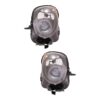 Coppia Fari Anteriori Destro + Sinistro Alfa Romeo Mito 2008+ – Parabola Nera, originale 50518343, 50520252