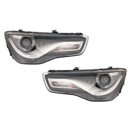 Coppia Fari Anteriori Destro + Sinistro Audi A1 2010-2013 – Xenon Con Motore Elettrico, originale 8X0941030J, 8X0941044