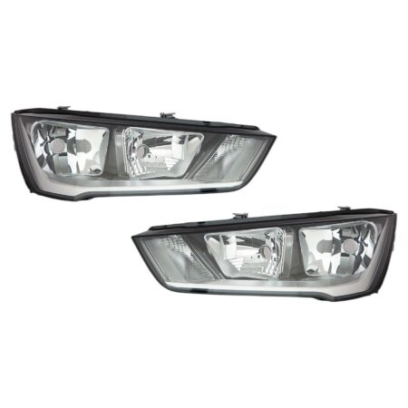 Coppia Fari Anteriori Destro + Sinistro Audi A1 2014+, originale 8XA941004, 8XA941003