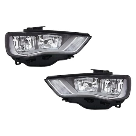 Paar Scheinwerfer Rechts + Links Audi A3 2012-2015 – 3/5 Türen C/Motor, Originalnummer 8V0941004, 8V0941004J