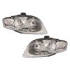 Coppia Fari Anteriori Destro + Sinistro Audi A4 2004-2006 – Freccia Bianca (trasparente) – Con Fanalino Bianco, originale