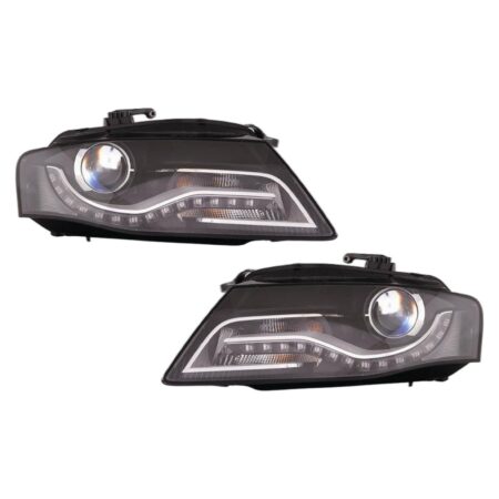 Coppia Fari Anteriori Destro + Sinistro Audi A4 2007-2011 – Bixeno A Led Con Motore Elettrico, originale 8K0941030AJ
