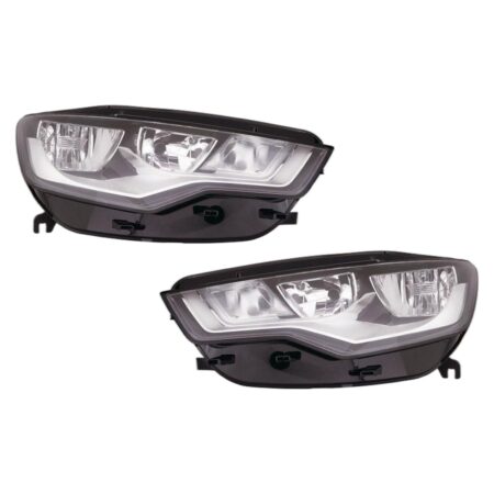 Coppia Fari Anteriori Destro + Sinistro Audi A6 2011-2013 – Con Motore, originale 4G0941004, 4G0941004M