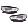 Coppia Fari Anteriori Destro + Sinistro Audi A6 2011-2013 – Xenon A Led C/Motore, originale 4G0941044, 4GD941006