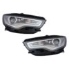 Coppia Fari Anteriori Destro + Sinistro Audi A6 2011-2013 – Xenon Orientabile A Led C/Motore, originale 4G0941030F