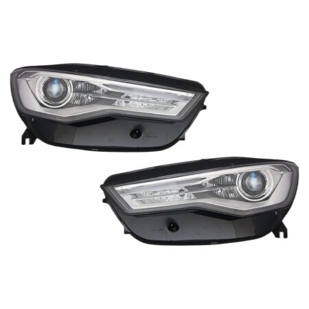 Coppia Fari Anteriori Destro + Sinistro Audi A6 2014-2017, originale 4G0941044F, 4G0941044K