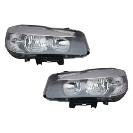 Coppia Fari Anteriori Destro + Sinistro BMW Serie 2 Active Tourer F45 2014+, originale 63117422574, 63117422573