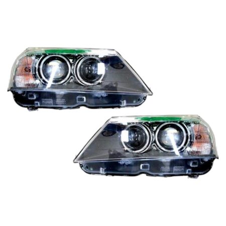 Coppia Fari Anteriori Destro + Sinistro BMW X3 F25 2010+ – Xenon Con Motore Parabola Nera, originale 63117276992, 63117276991