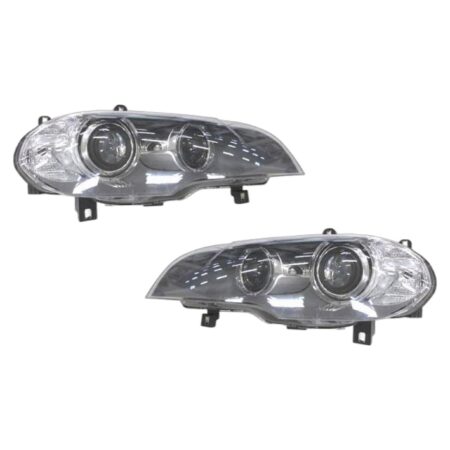 Coppia Fari Anteriori Destro + Sinistro BMW X5 E70 2010+, originale 63117240788, 63117240787