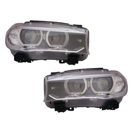 Coppia Fari Anteriori Destro + Sinistro BMW X5 F15 2013+, originale 63117317102, 63117317101