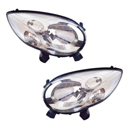 Coppia Fari Anteriori Destro + Sinistro Citroen C1, originale 6206-72, 620672